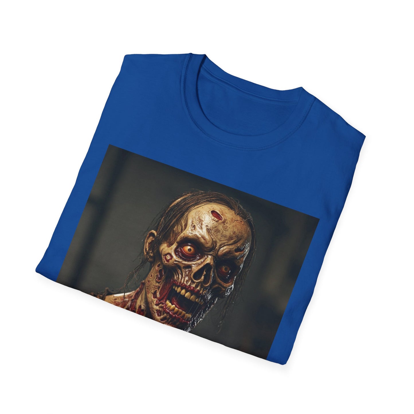 Apocalyptic Portrait Tee: A Vision of Decay Zombie Horror