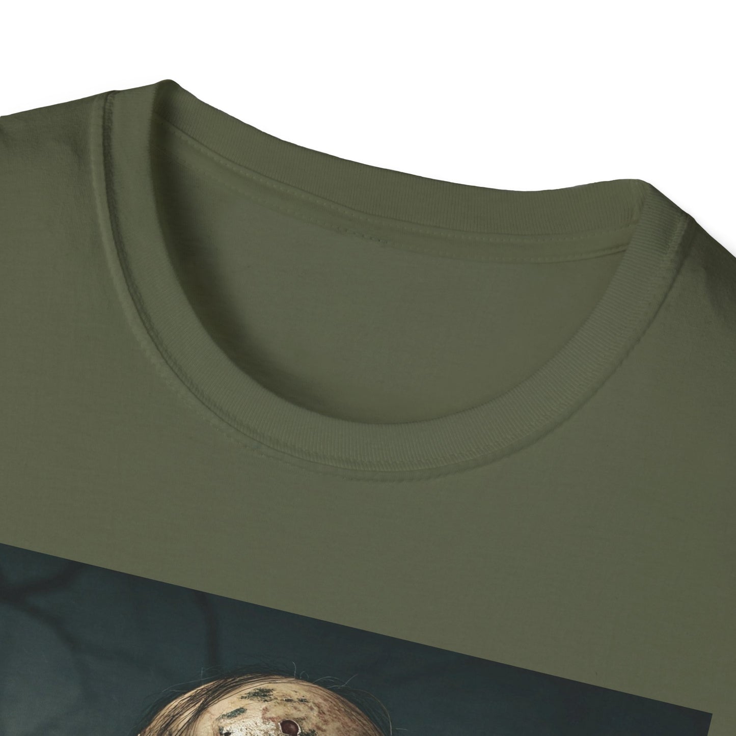 Apocalyptic Portrait Tee: A Vision of Decay