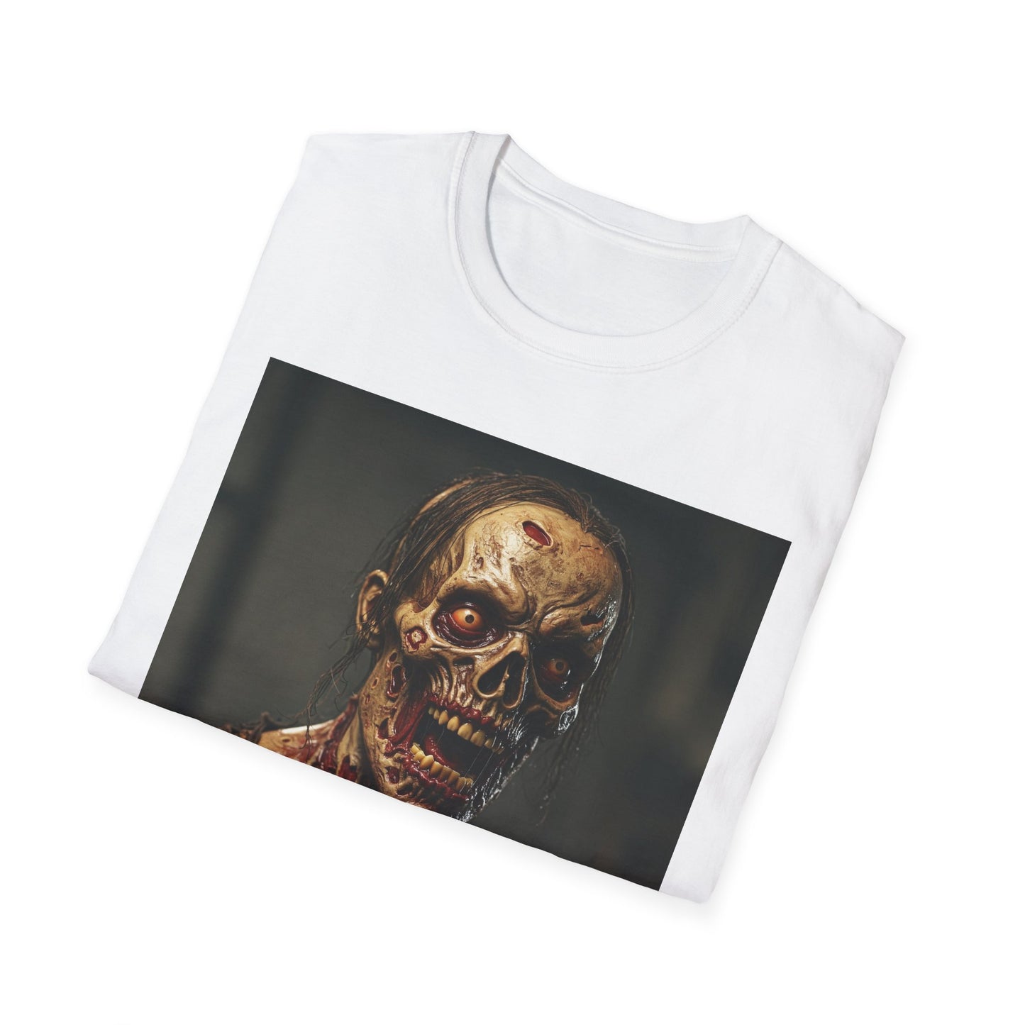 Apocalyptic Portrait Tee: A Vision of Decay Zombie Horror