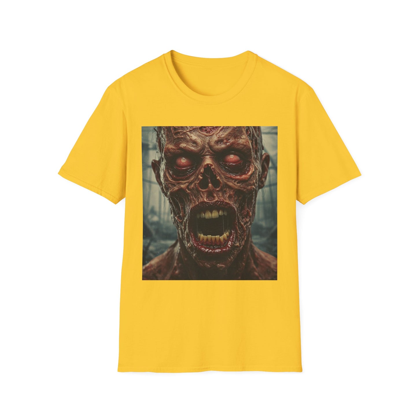 Apocalyptic Portrait Tee: A Vision of Decay