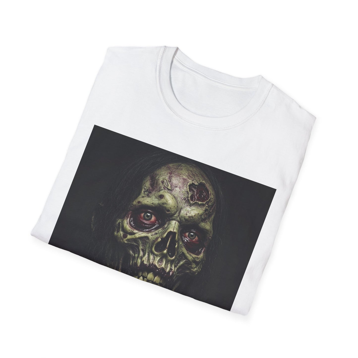 Apocalyptic Portrait Tee: A Vision of Decay