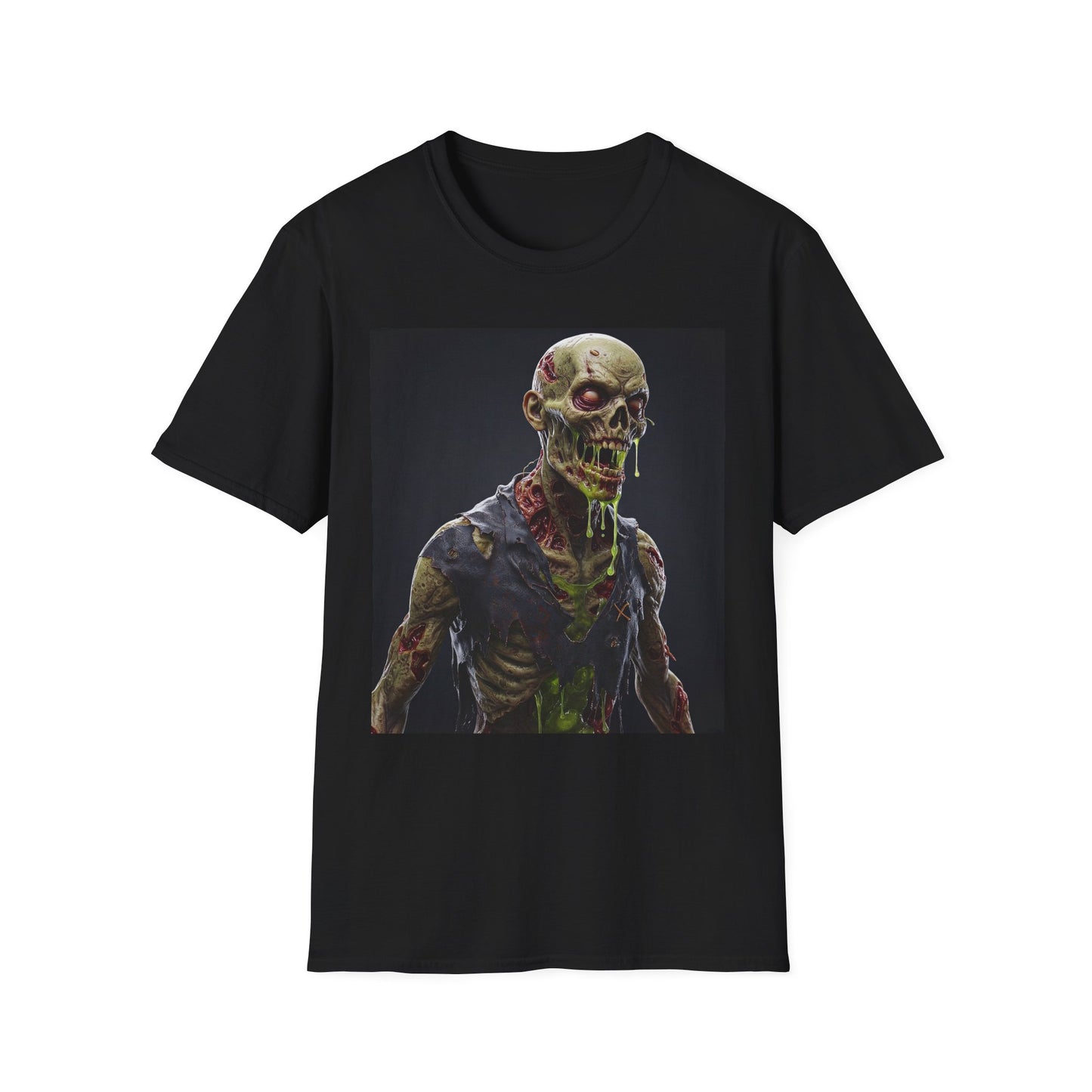 Zombie Apocalypse Unisex Softstyle T-Shirt - Perfect for Halloween and Horror Fans