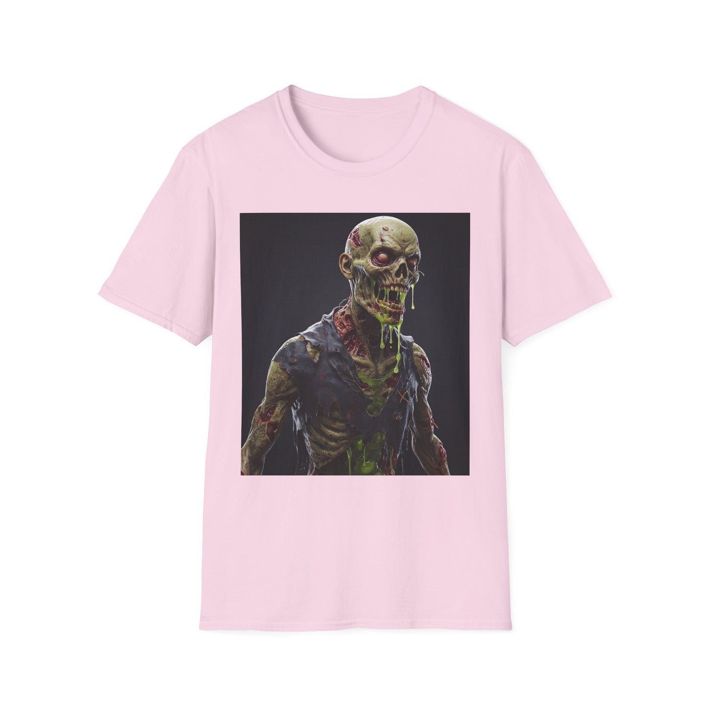 Zombie Apocalypse Unisex Softstyle T-Shirt - Perfect for Halloween and Horror Fans