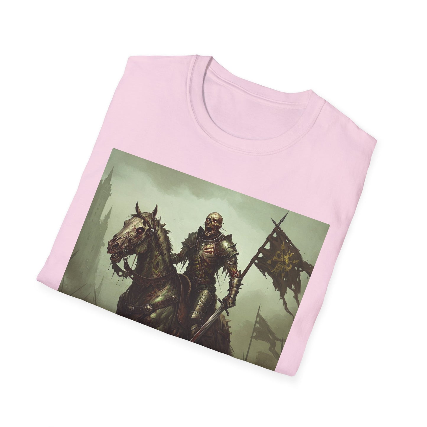 Epic Knight Riding T-Shirt - Unisex Fantasy Graphic Tee