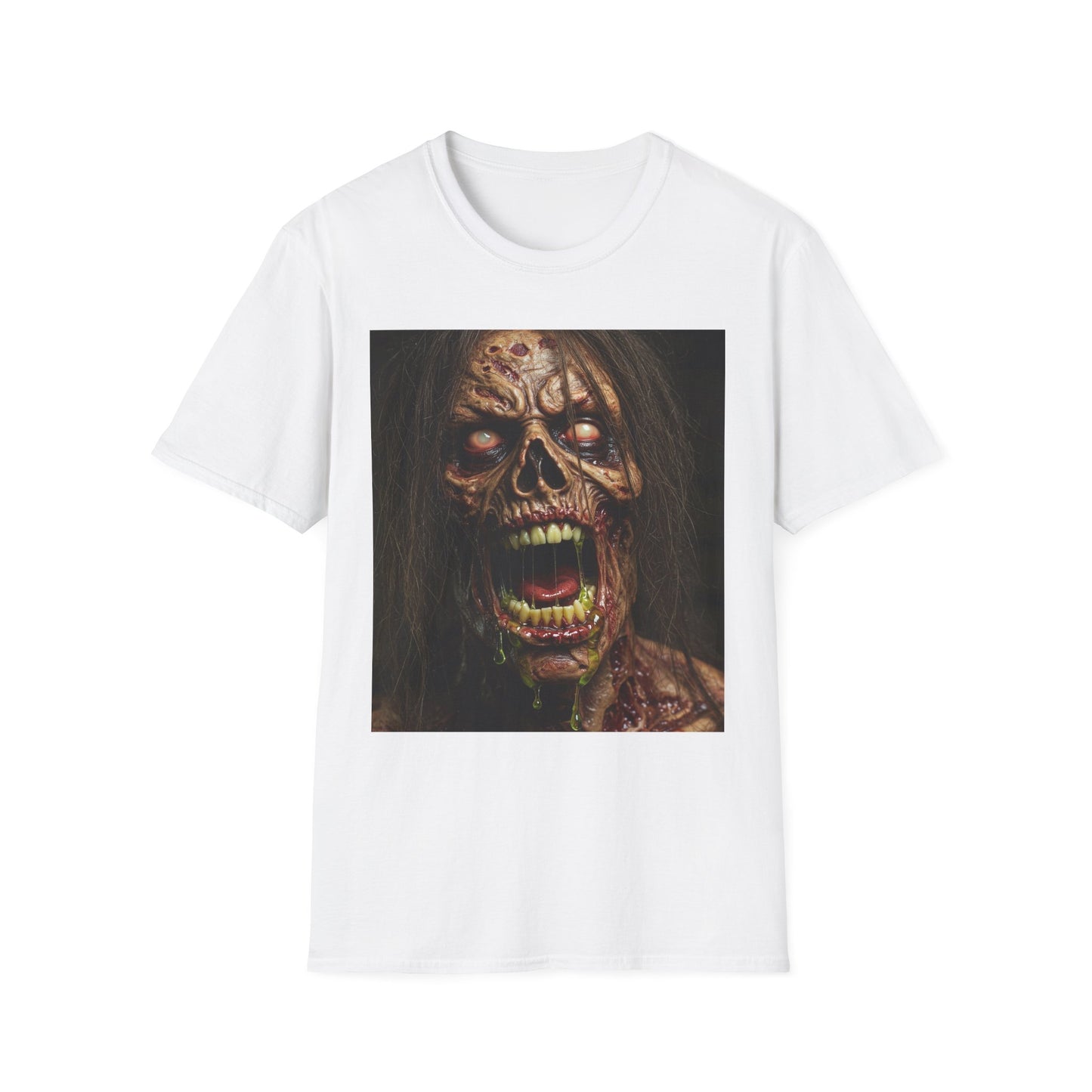 Apocalyptic Portrait Tee: A Vision of Decay