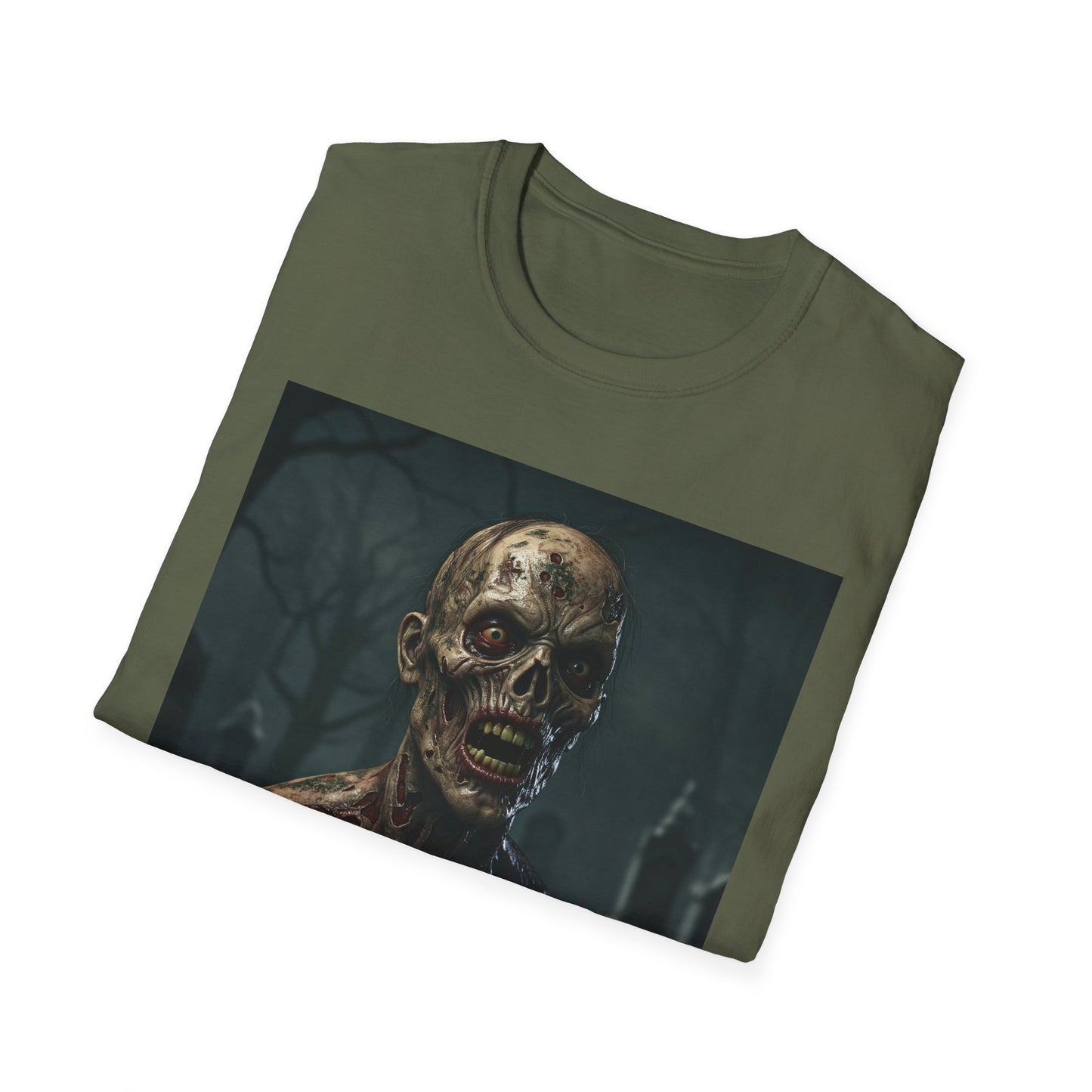 Apocalyptic Portrait Tee: A Vision of Decay