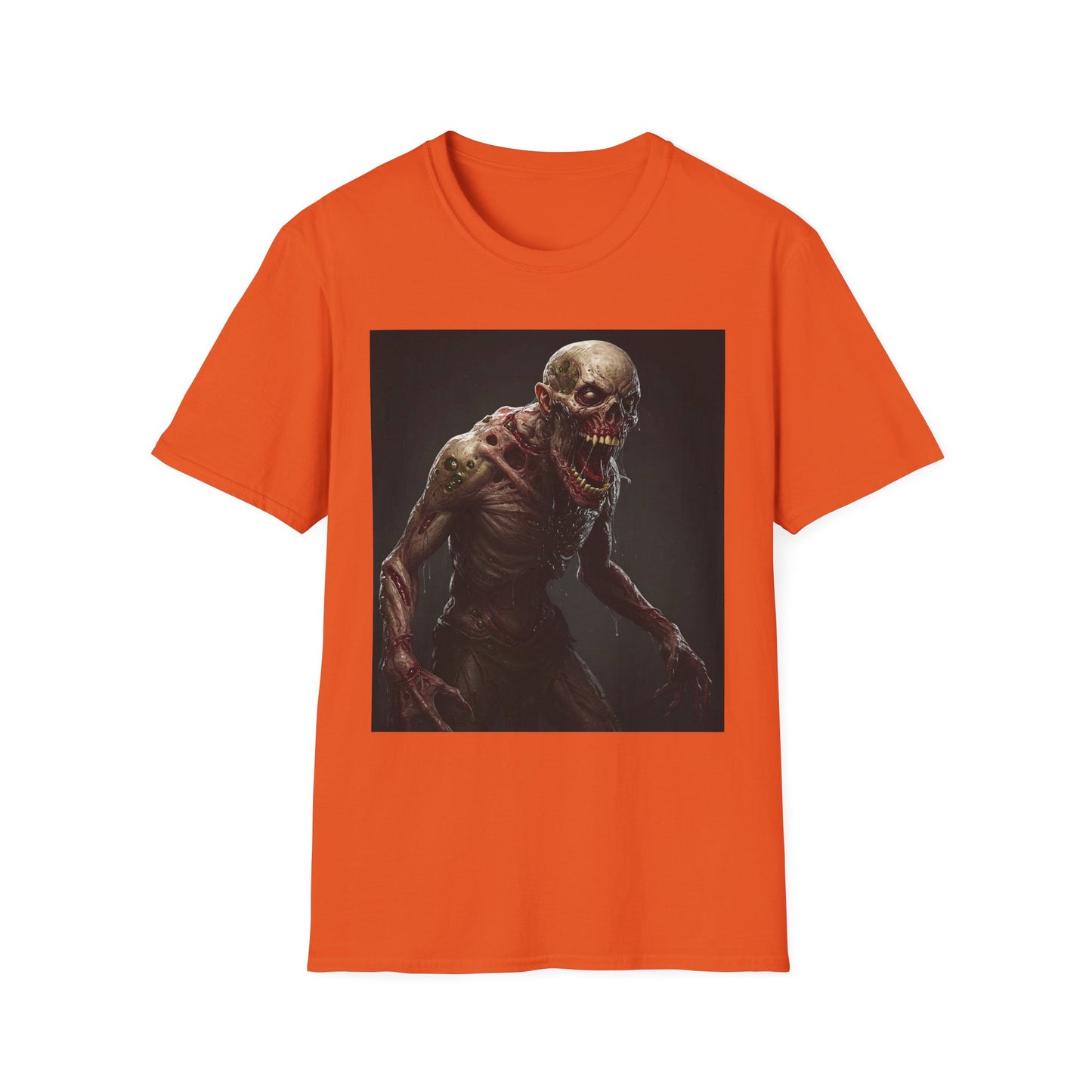 Creepy Horror Apocalyptic Portrait Tee: A Vision of Decay