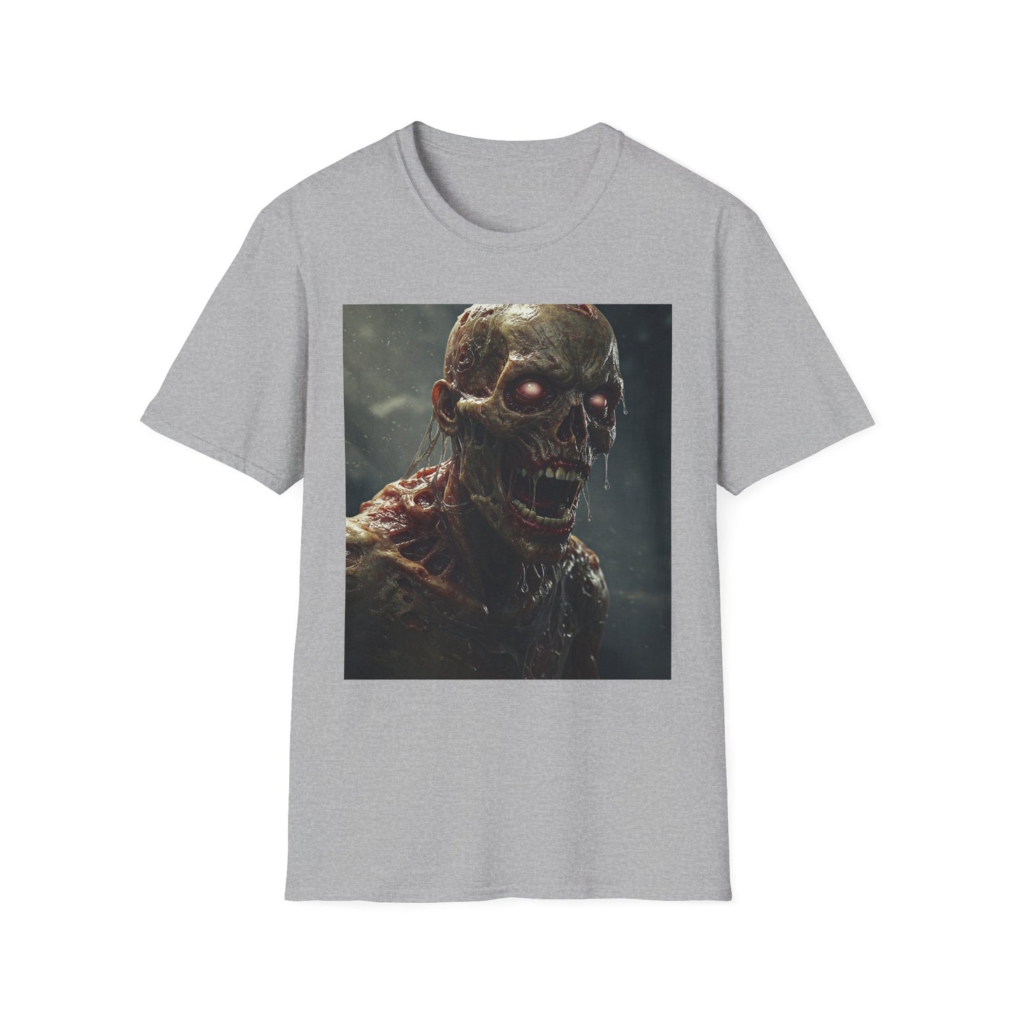 Zombie Graphic Unisex T-Shirt - Perfect for Halloween and Horror Fans