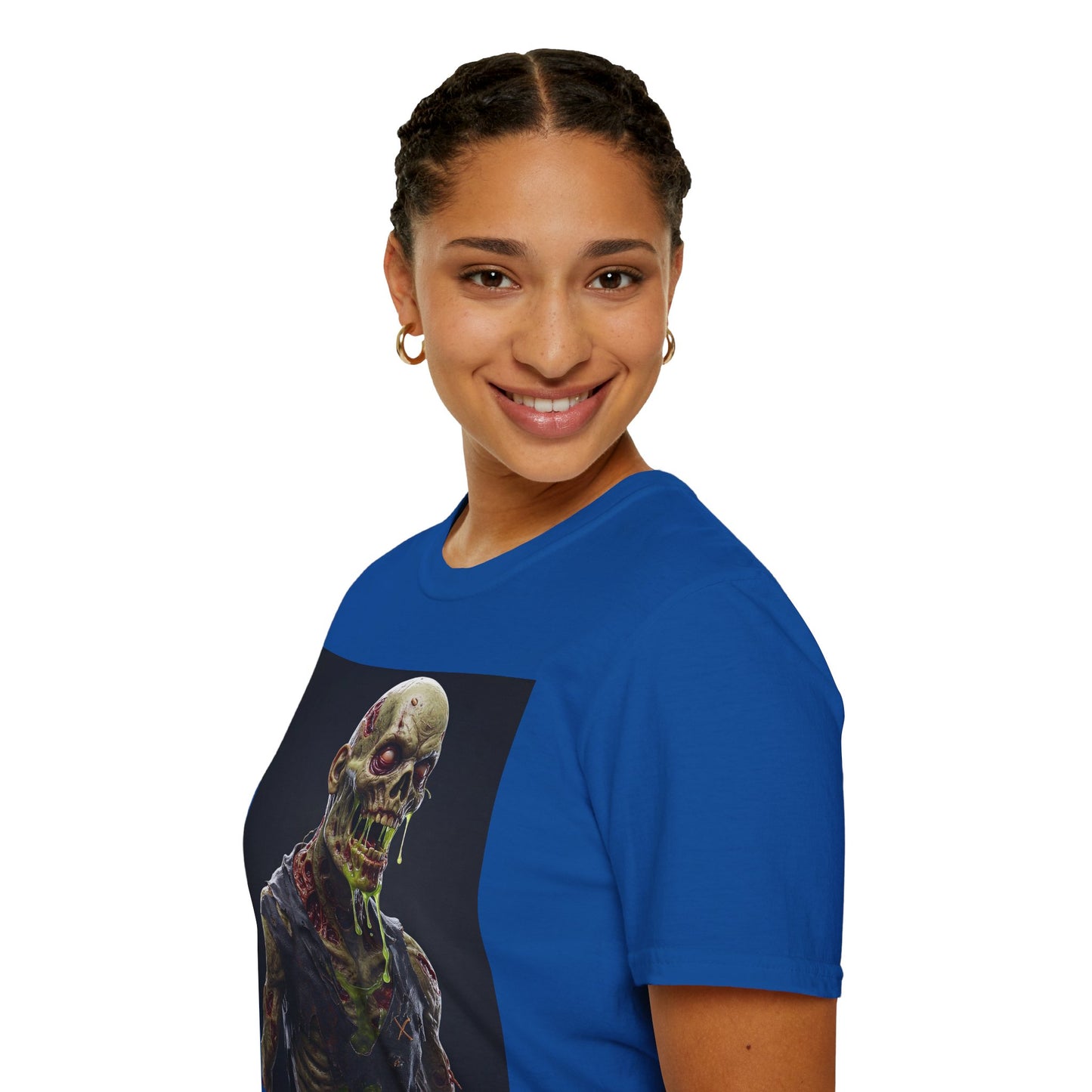 Zombie Apocalypse Unisex Softstyle T-Shirt - Perfect for Halloween and Horror Fans