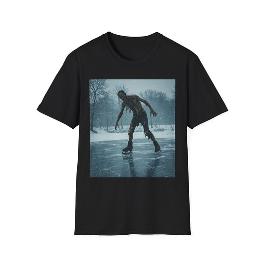 Vintage Zombie Skater Unisex T-Shirt - Cool Graphic Tee for Horror Lovers