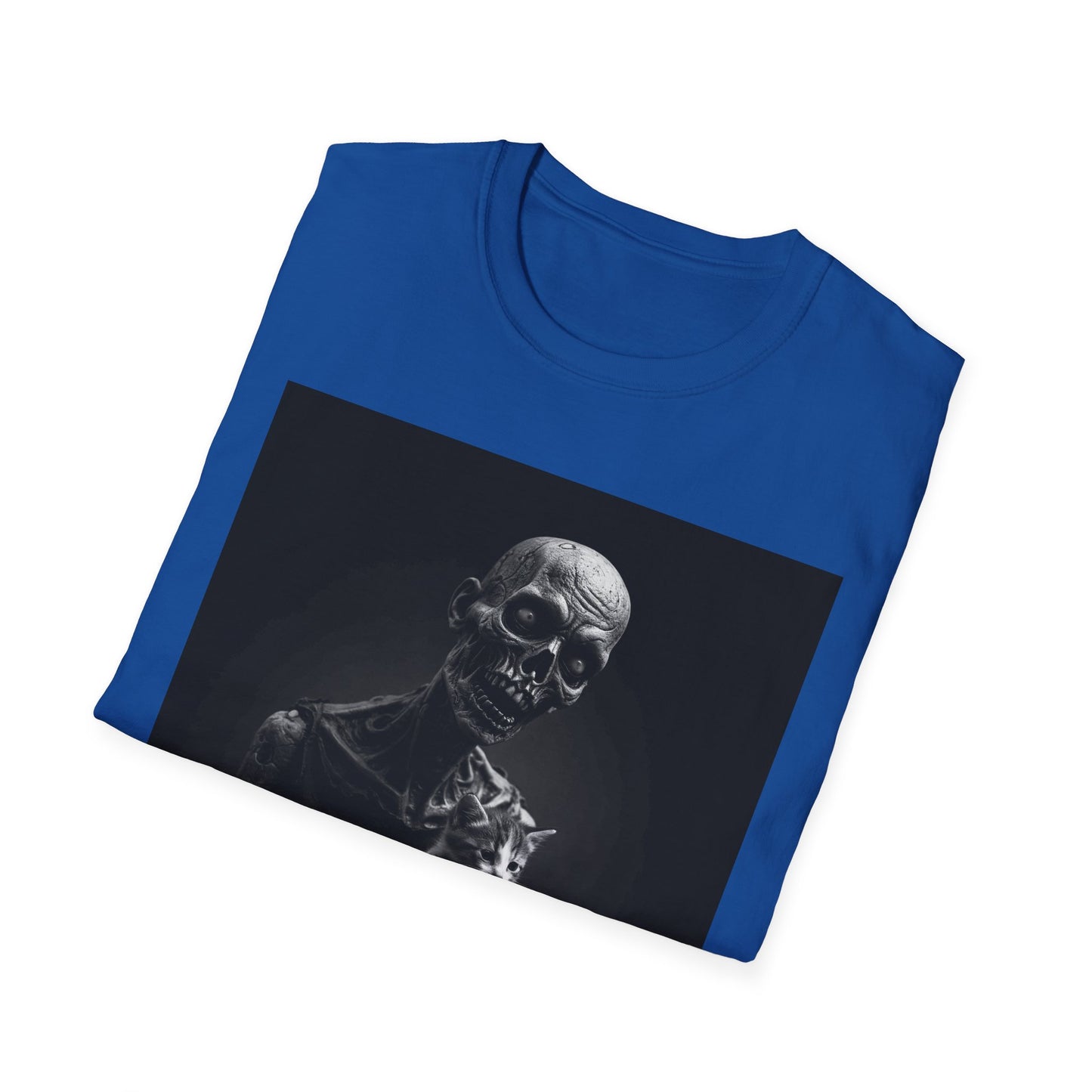 Apocalyptic Portrait Tee, bold, decaying zombie graphic