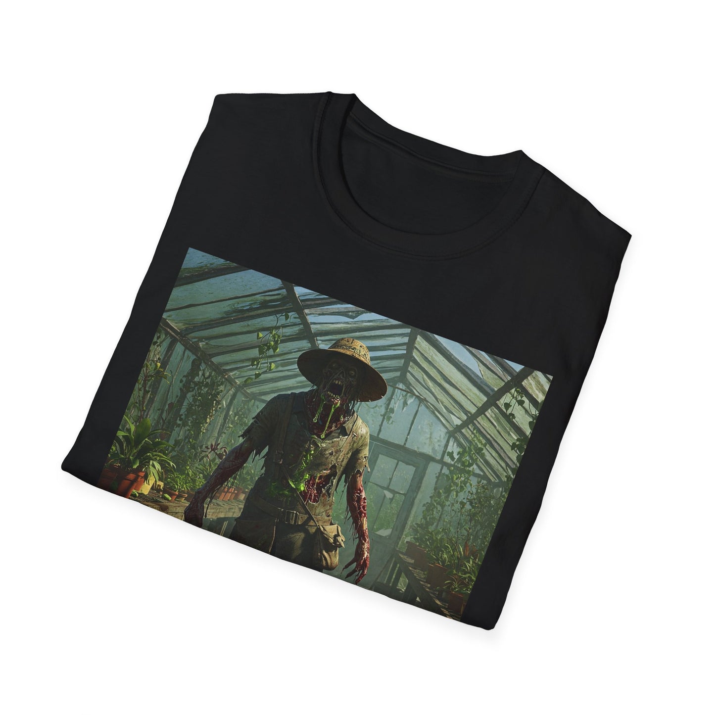 Unisex Softstyle T-Shirt - Gothic Scarecrow Graphic Tee