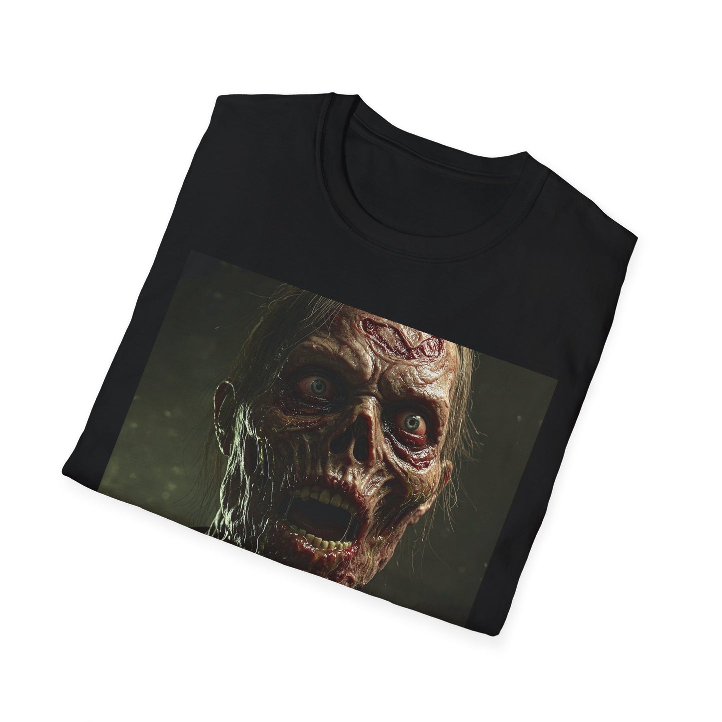 Apocalyptic Portrait Tee: A Vision of Decay