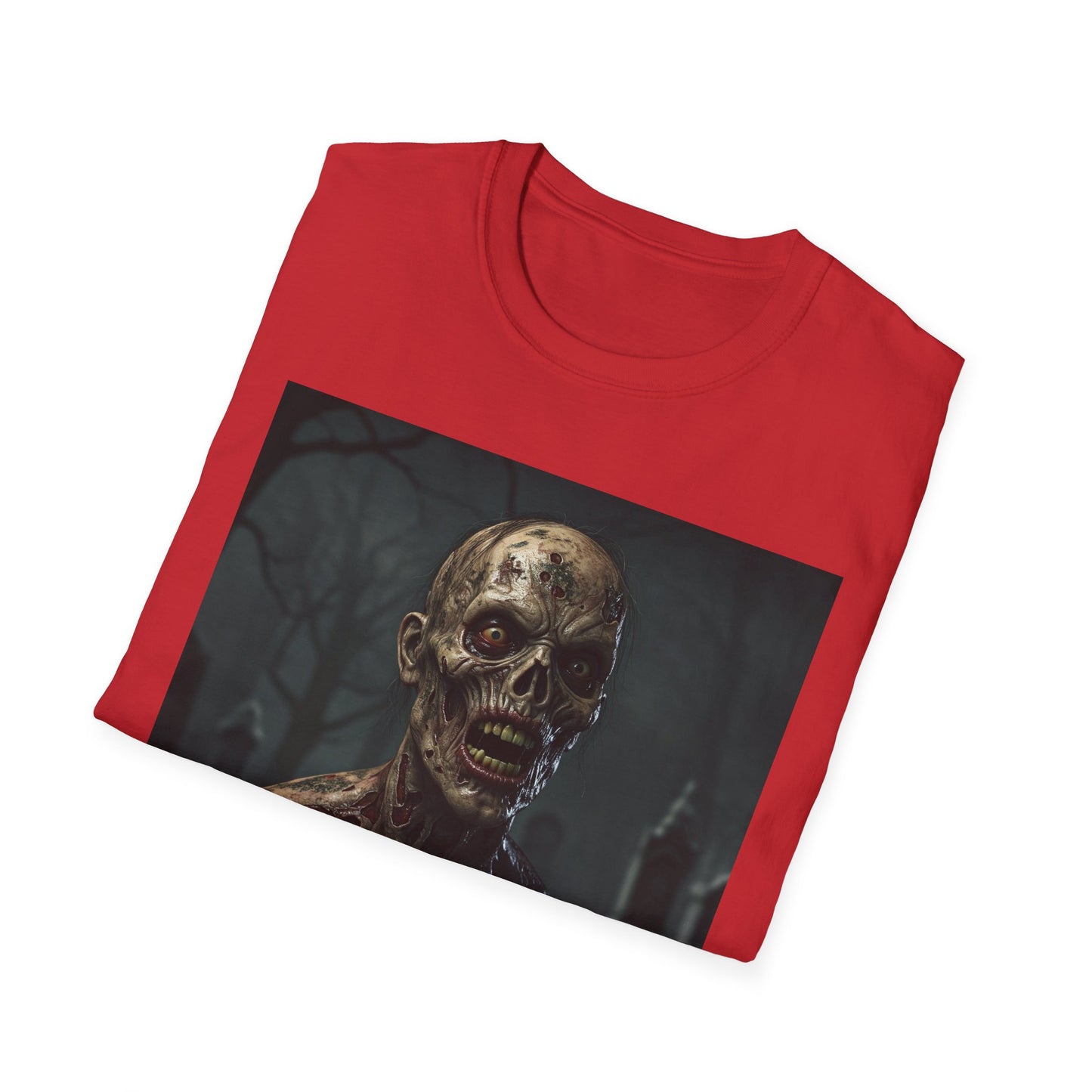 Apocalyptic Portrait Tee: A Vision of Decay