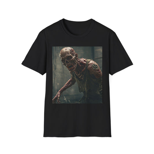 Creepy Zombie Graphic Unisex T-Shirt - Perfect for Halloween and Horror Fans