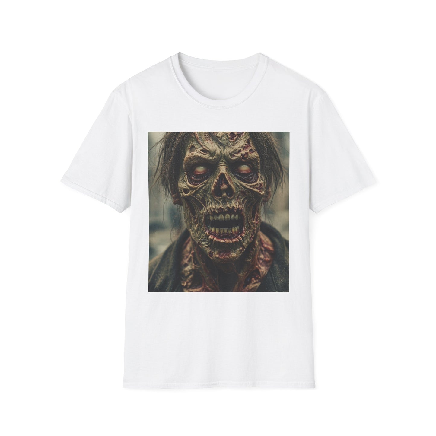 Apocalyptic Portrait Tee: A Vision of Decay