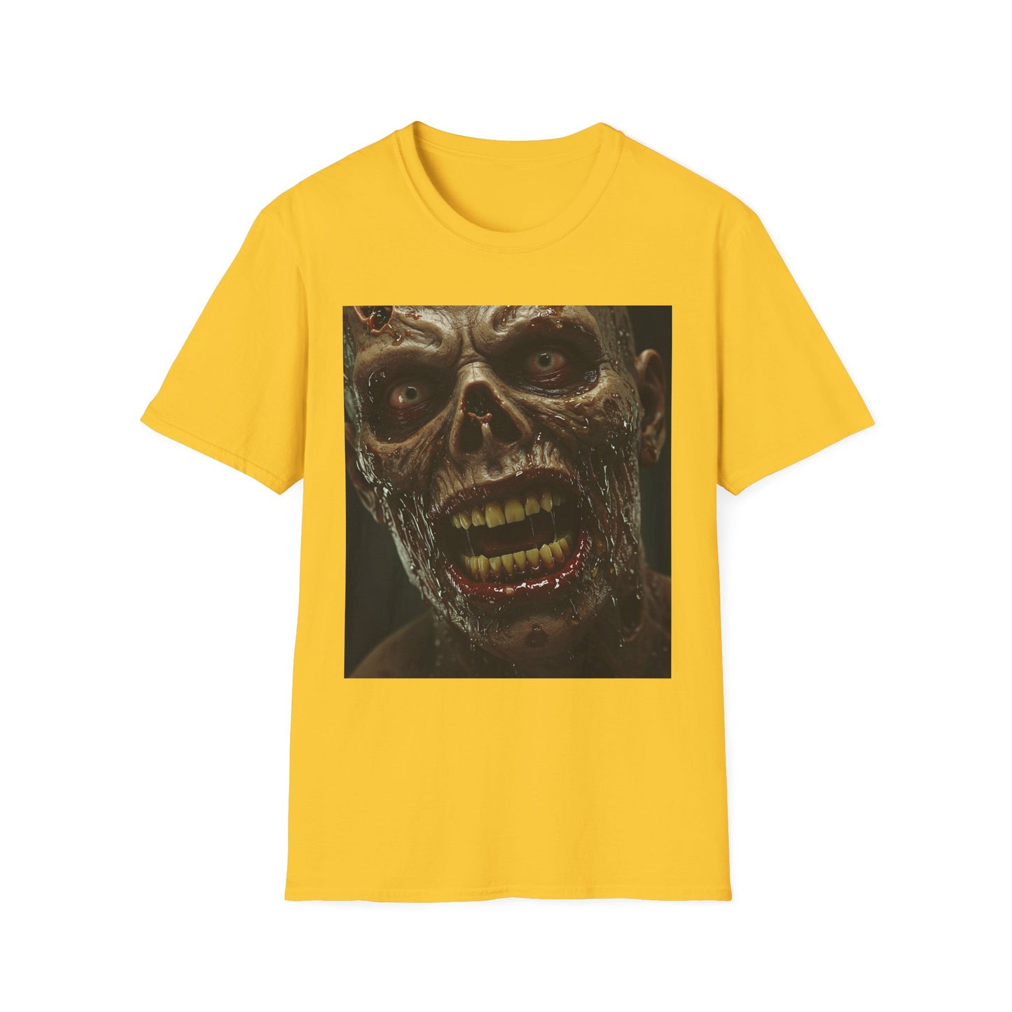 Apocalyptic Portrait Tee: A Vision of Decay