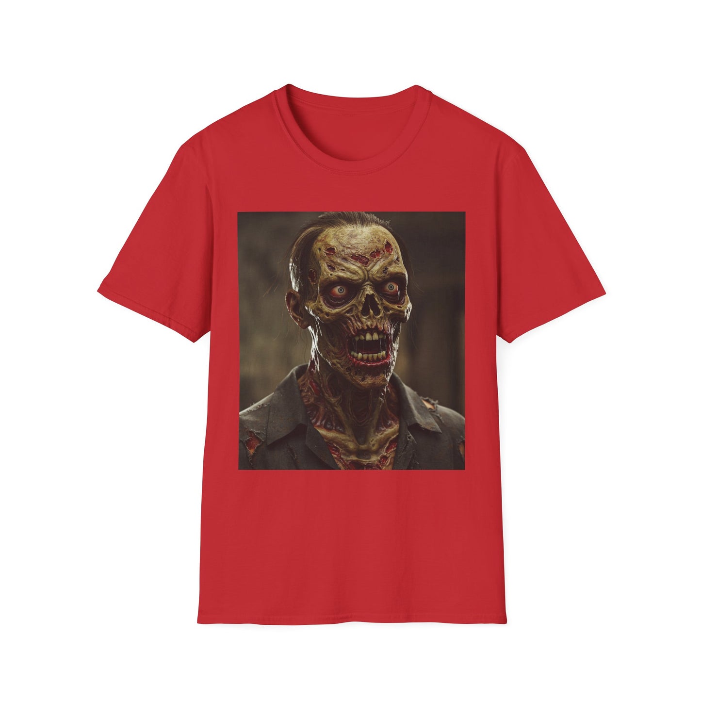 Apocalyptic Portrait Tee: A Vision of Decay