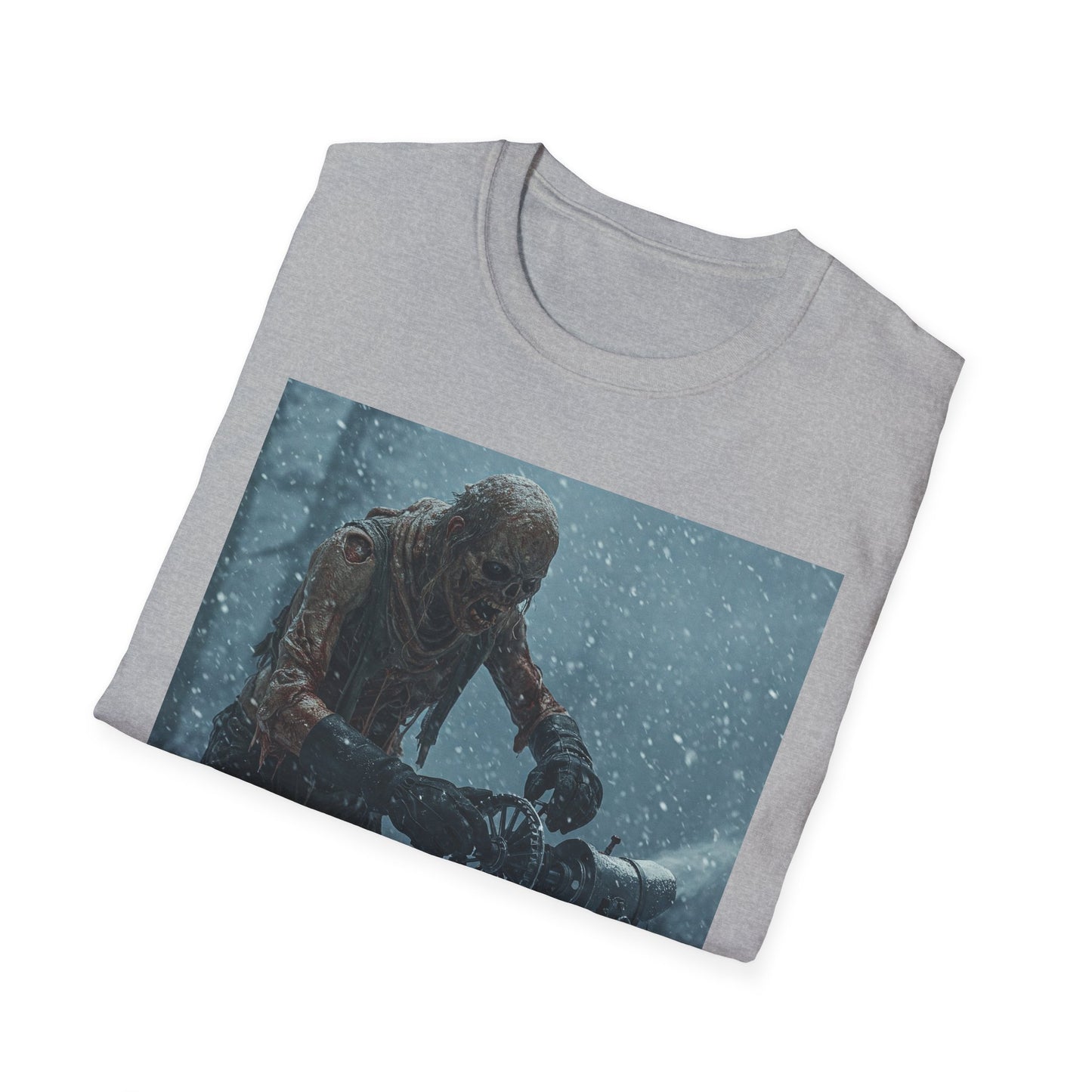 Unisex Softstyle T-Shirt | Snowy Scene Fan Tee