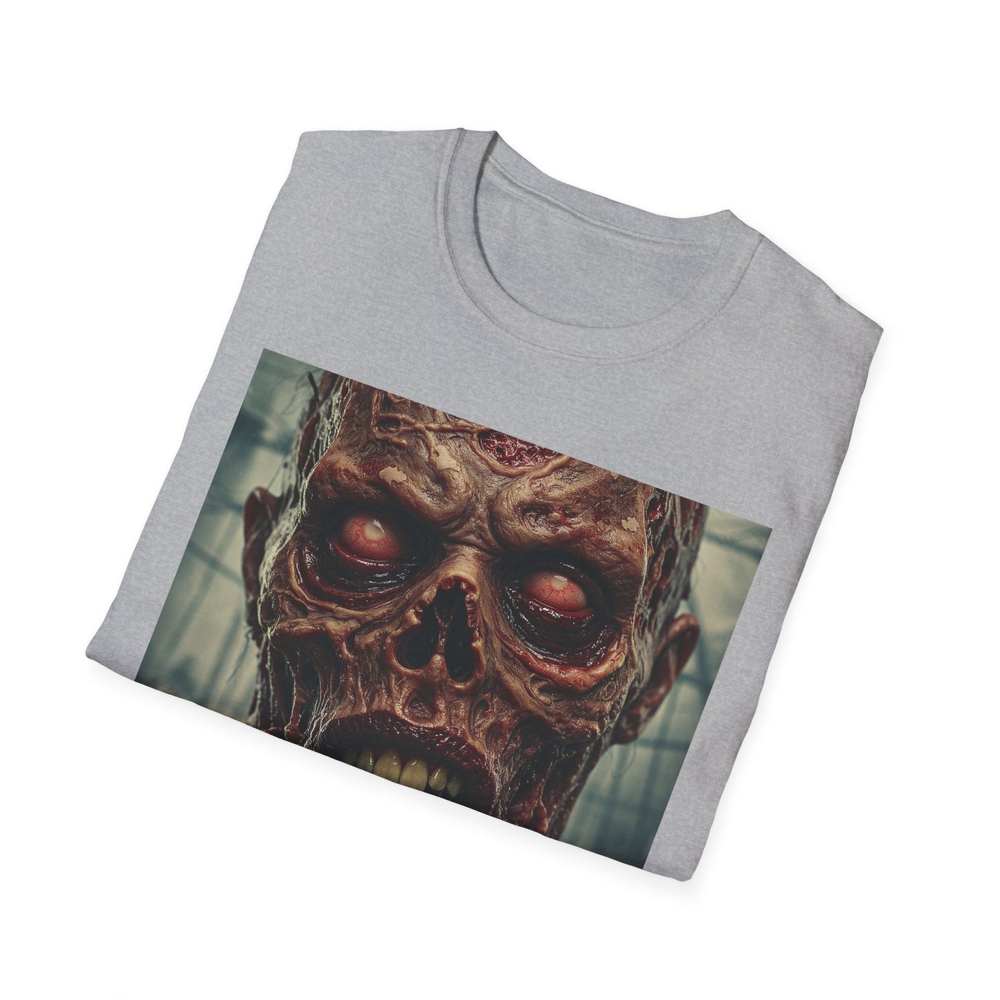 Apocalyptic Portrait Tee: A Vision of Decay