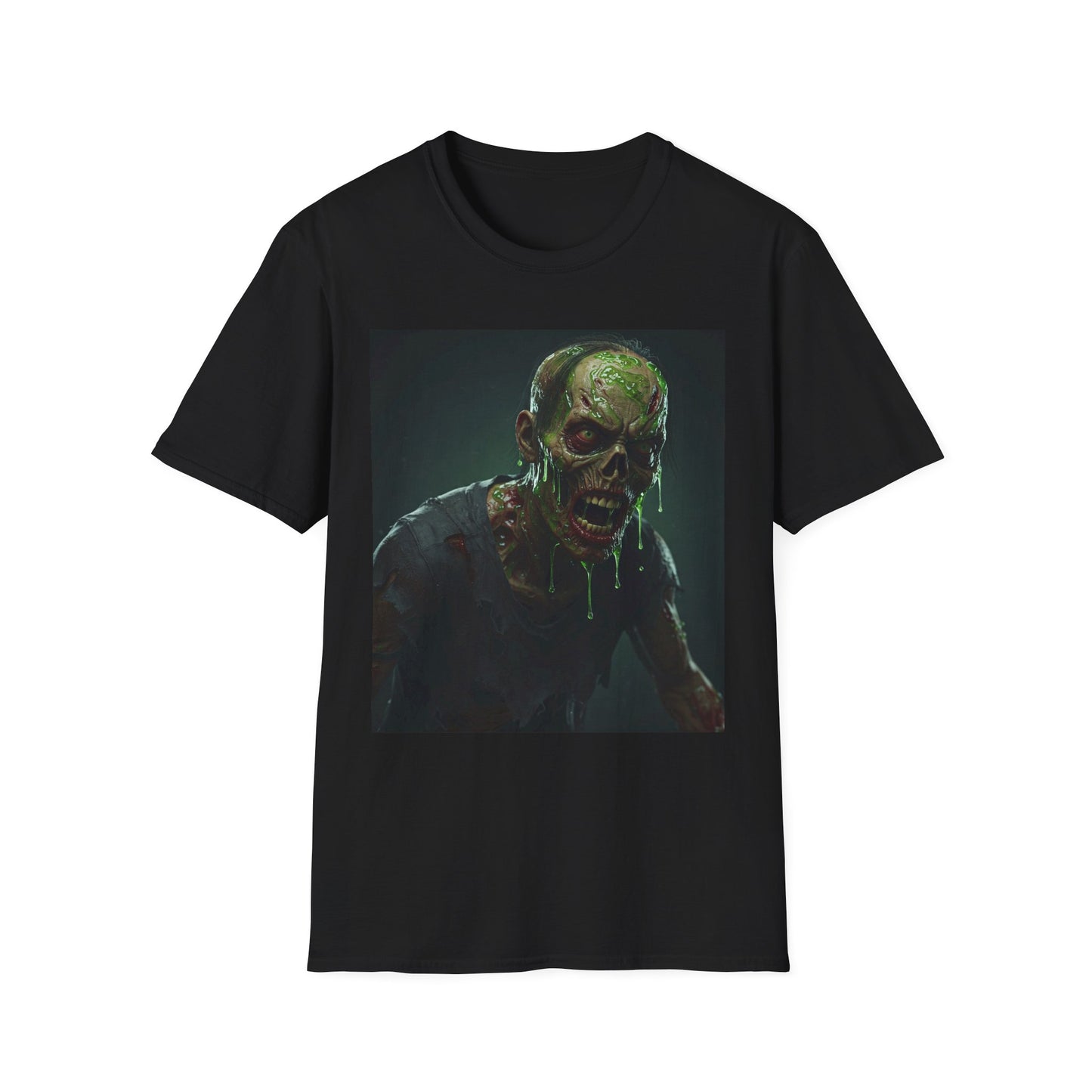 Apocalyptic Portrait Tee: A Vision of Decay