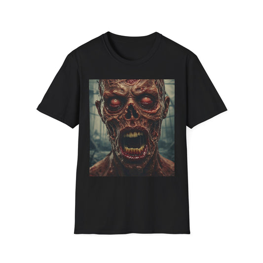 Apocalyptic Portrait Tee: A Vision of Decay