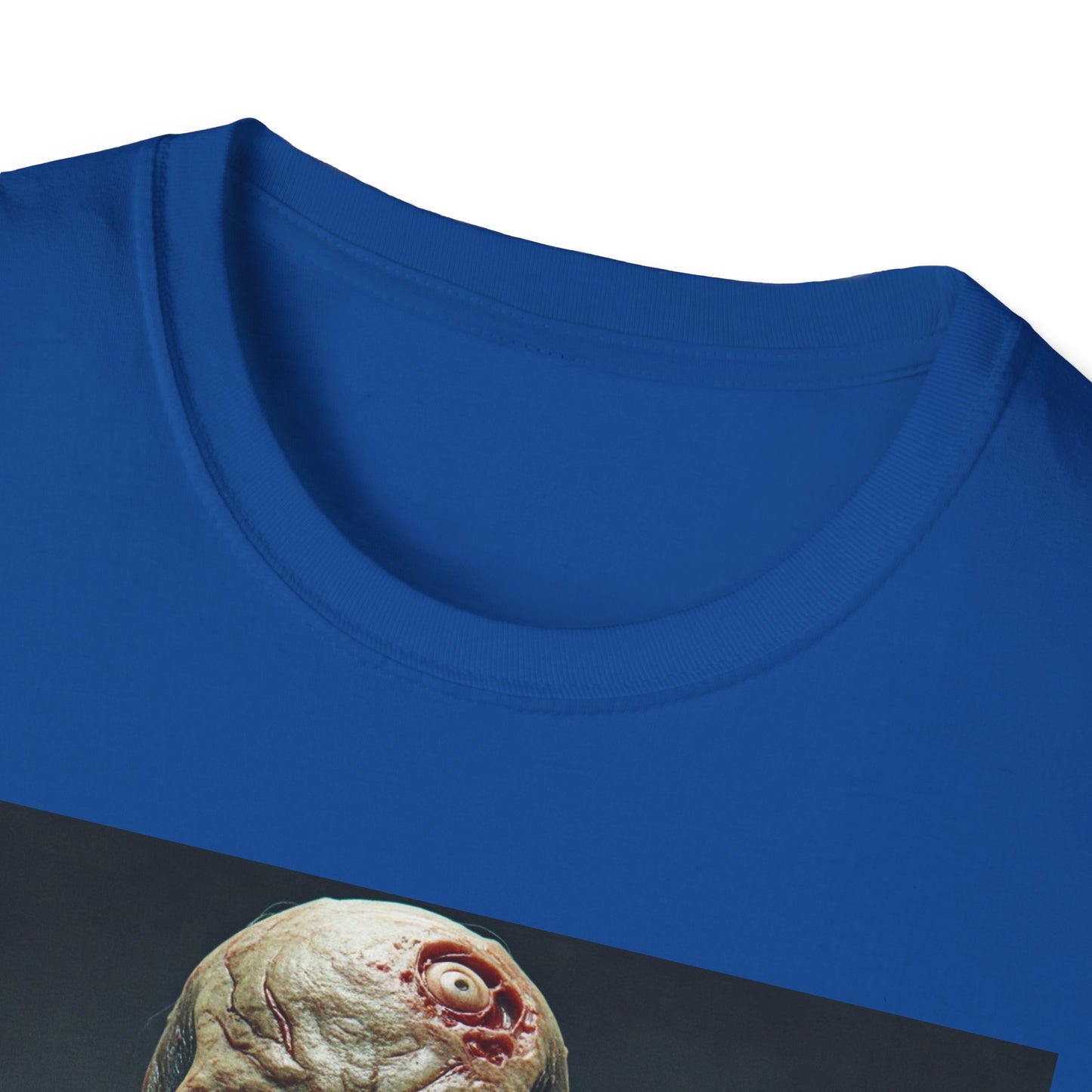 Apocalyptic Portrait Tee, bold, decaying zombie graphic