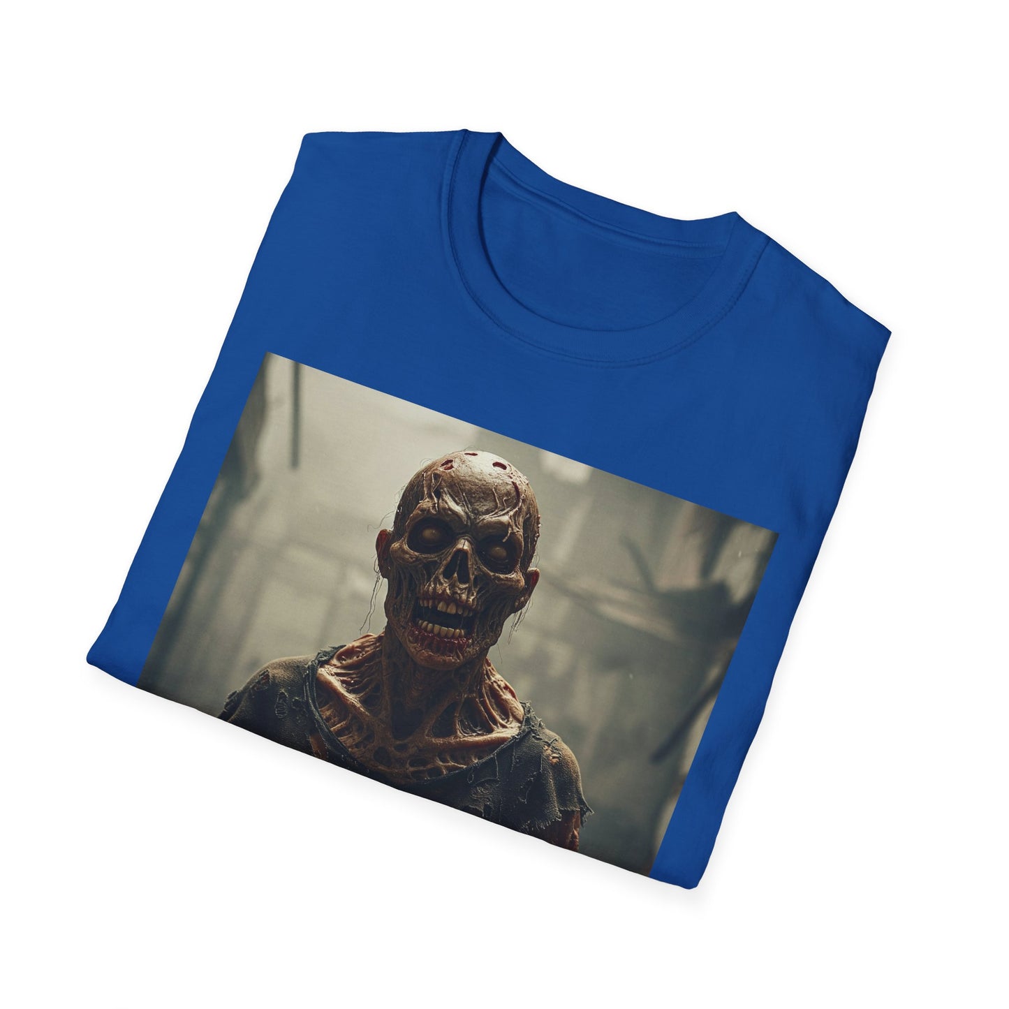 Apocalyptic Portrait Tee: A Vision of Decay