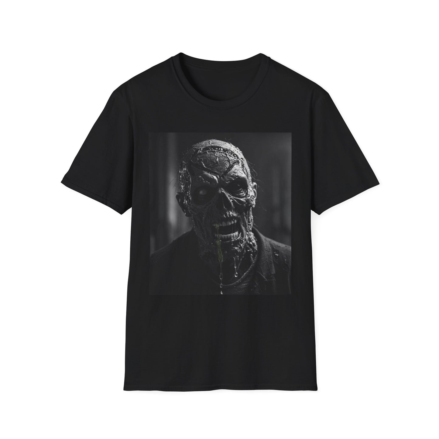 Apocalyptic Portrait Tee: A Vision of Decay