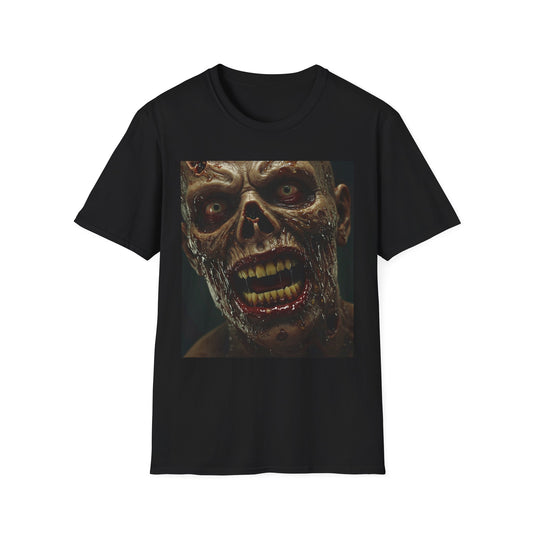 Apocalyptic Portrait Tee: A Vision of Decay