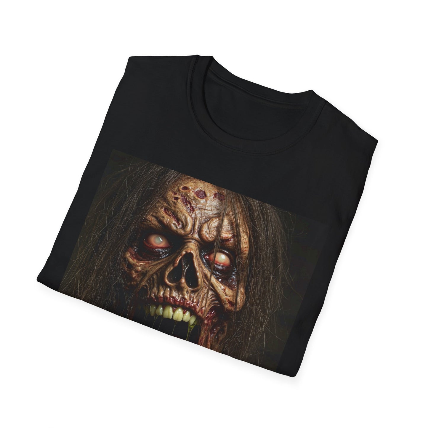 Apocalyptic Portrait Tee: A Vision of Decay