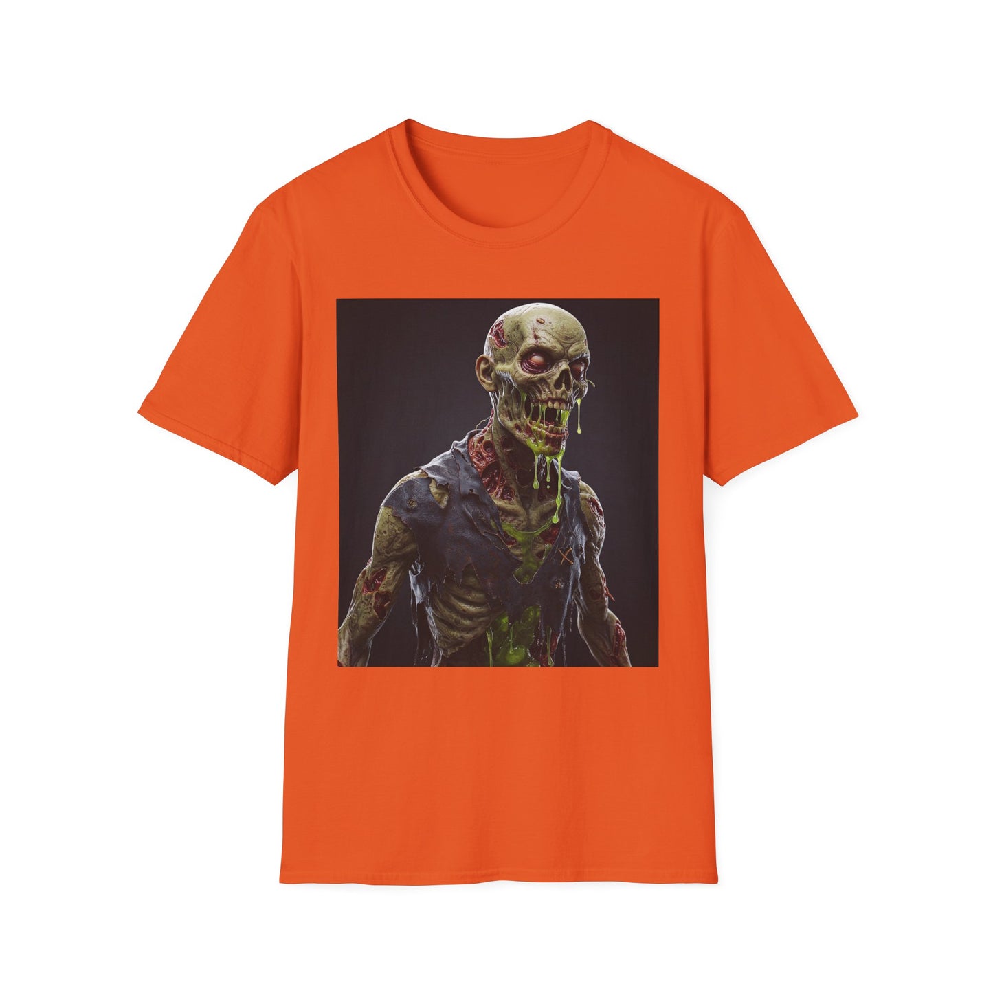 Zombie Apocalypse Unisex Softstyle T-Shirt - Perfect for Halloween and Horror Fans