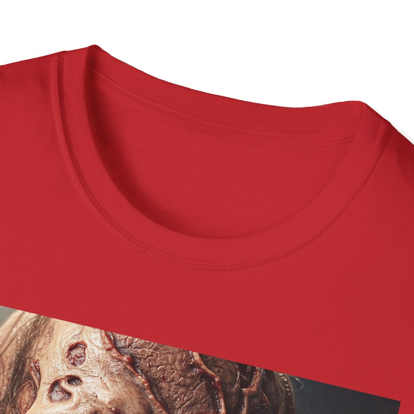 Apocalyptic Portrait Tee: A Vision of Decay