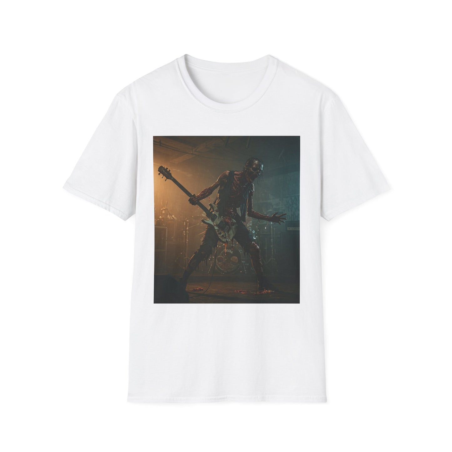 Rock Legends Apocalyptic Portrait Tee, bold, decaying zombie graphic