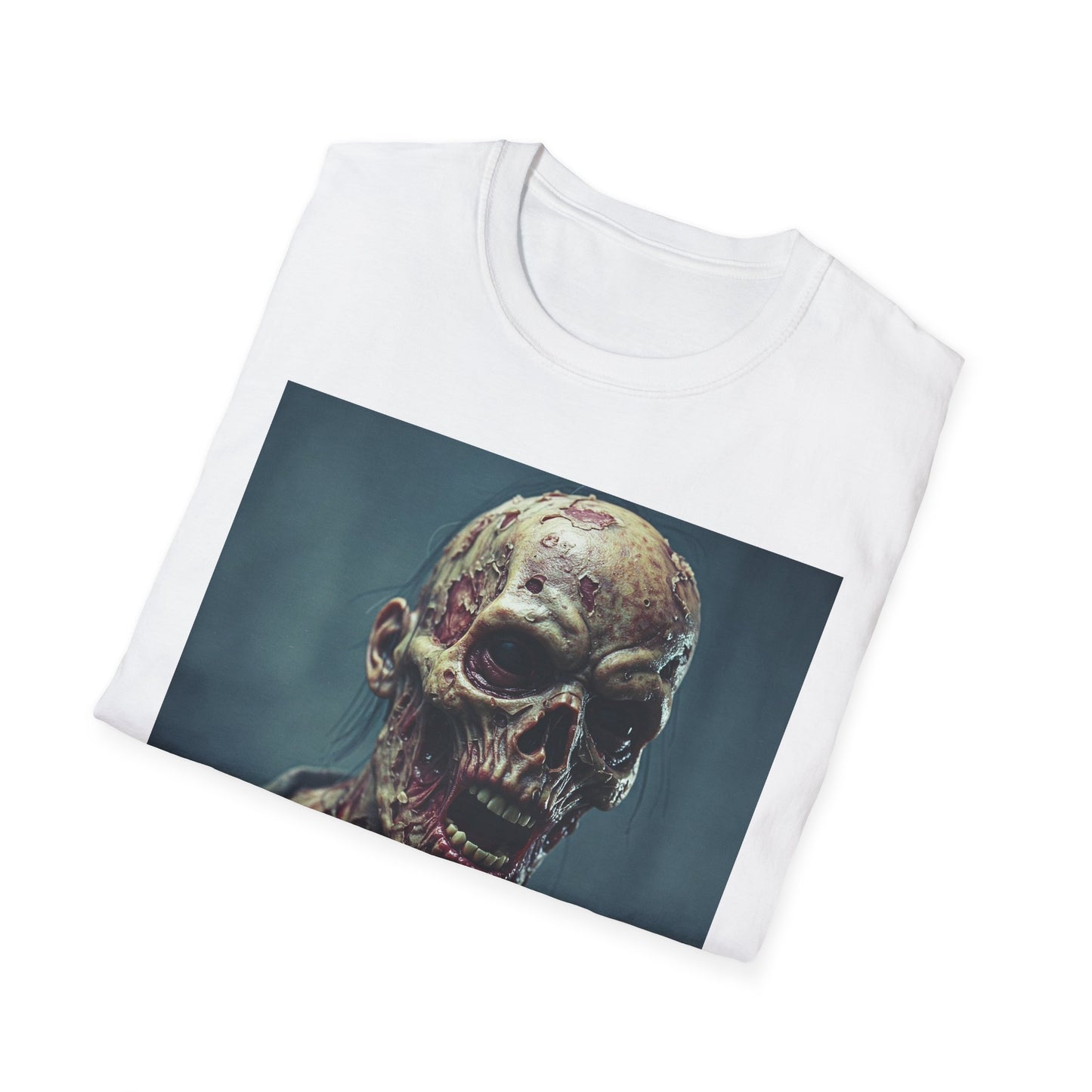 Apocalyptic Portrait Tee: A Vision of Decay