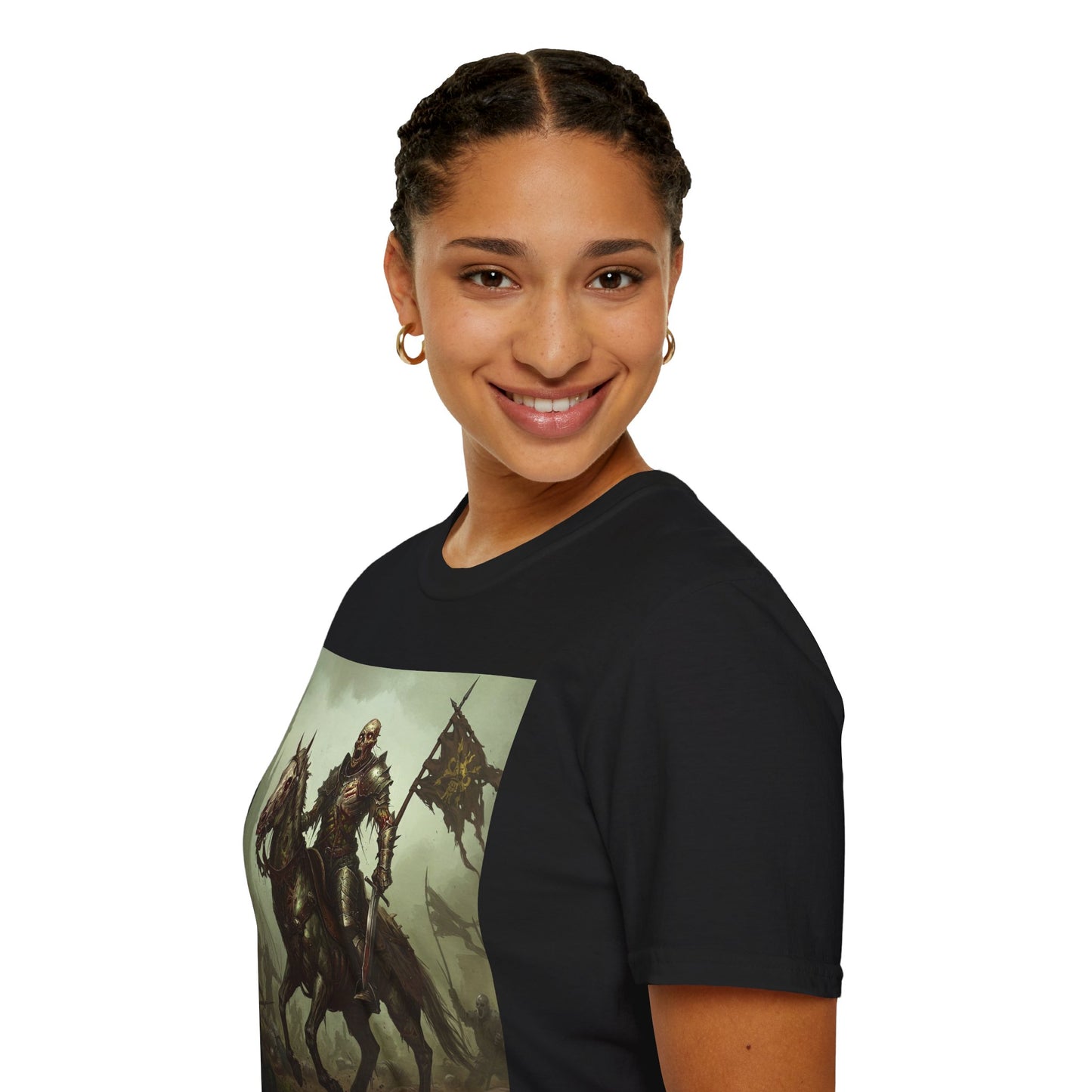 Epic Knight Riding T-Shirt - Unisex Fantasy Graphic Tee