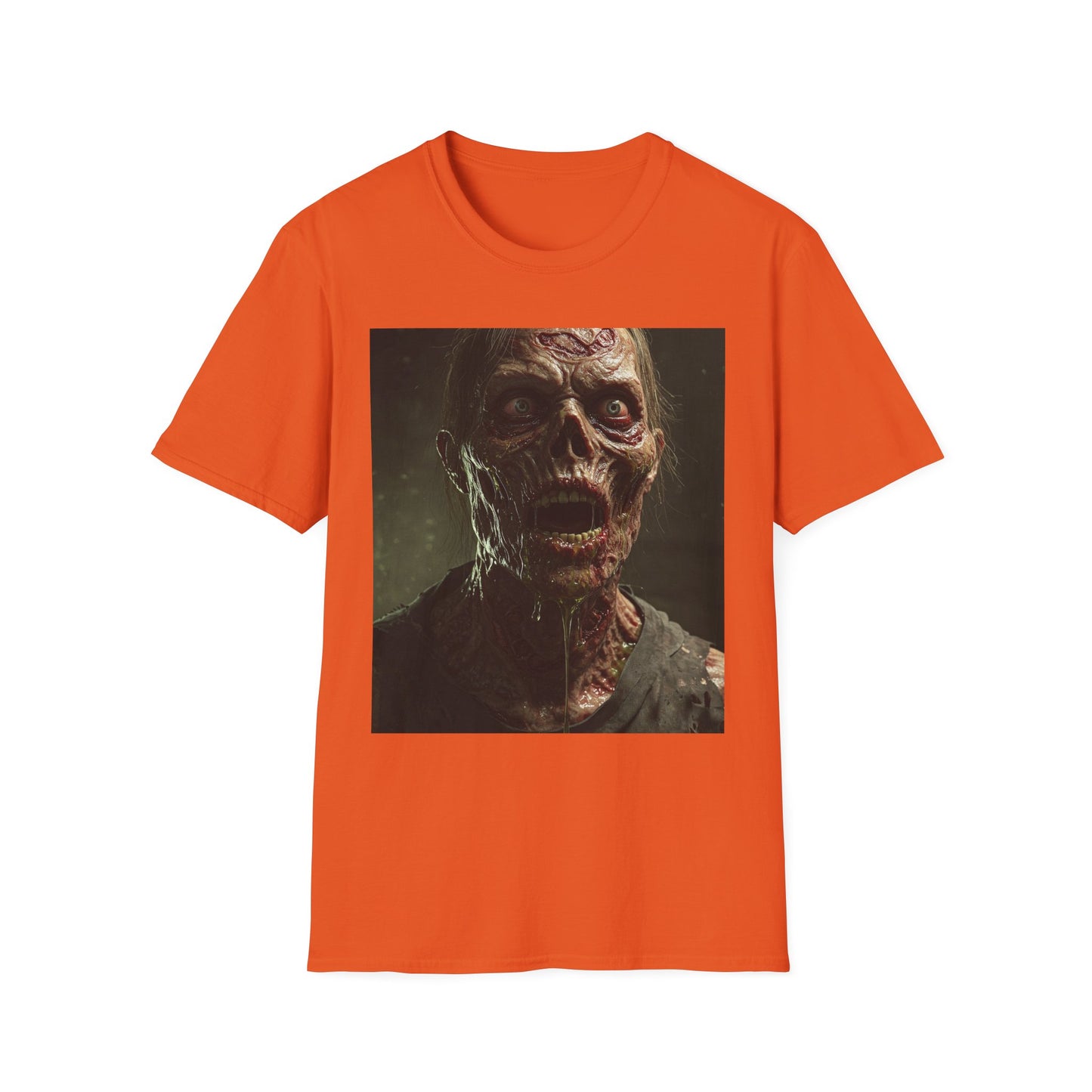 Apocalyptic Portrait Tee: A Vision of Decay