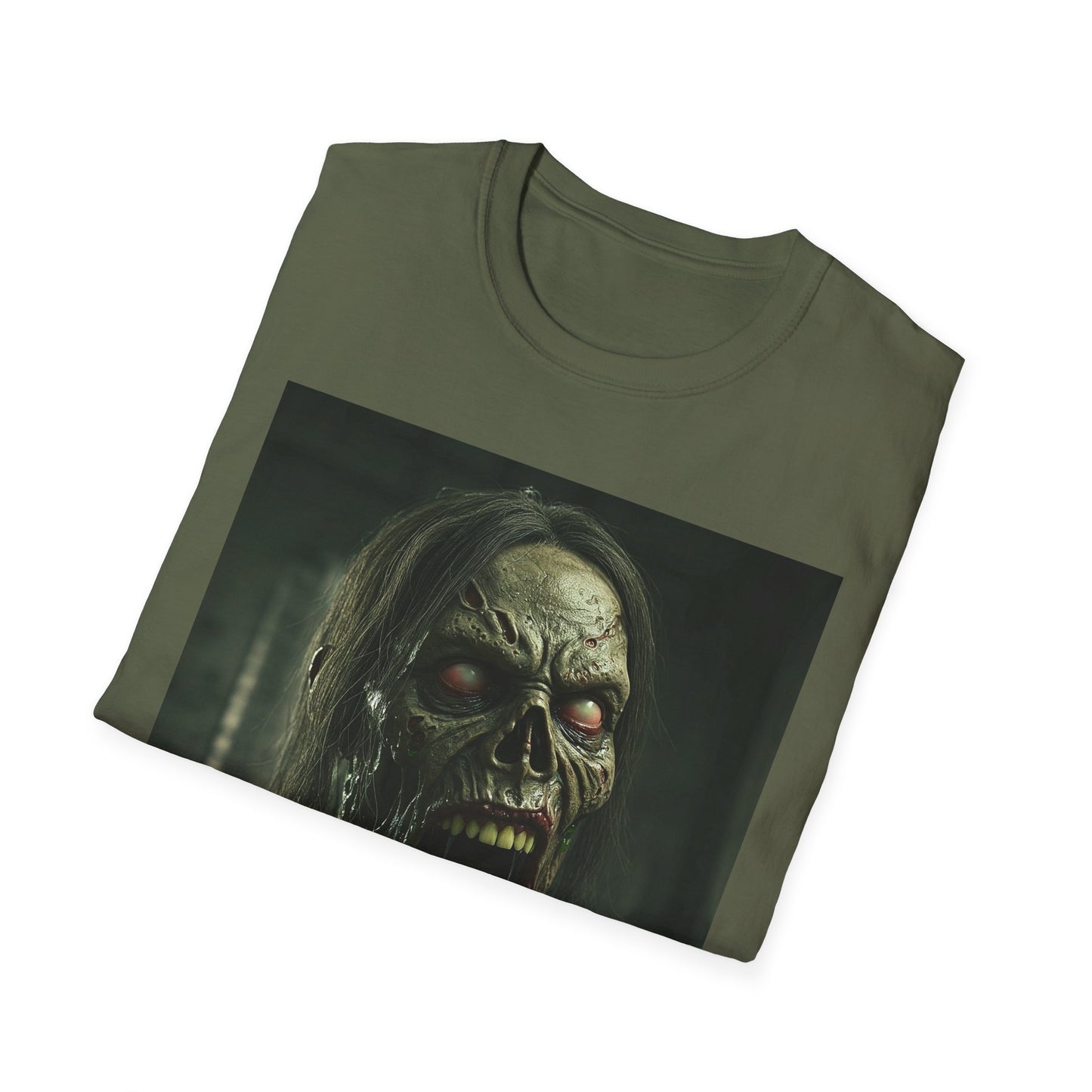 Apocalyptic Portrait Tee: A Vision of Decay