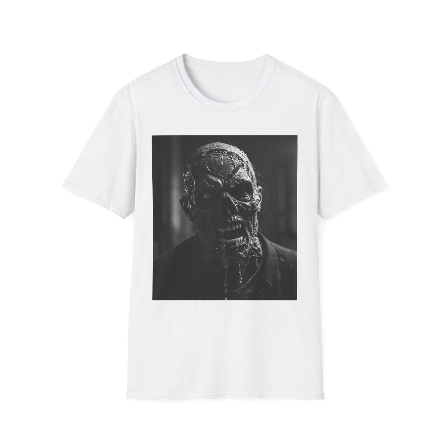 Apocalyptic Portrait Tee: A Vision of Decay