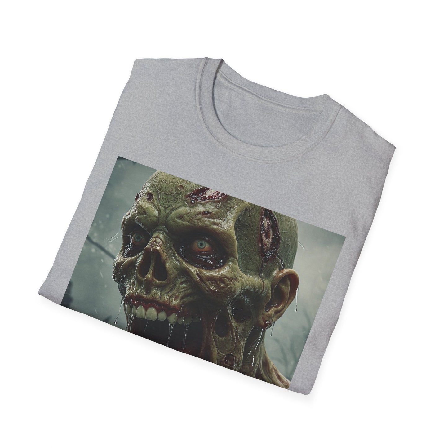 Apocalyptic Portrait Tee: A Vision of Decay