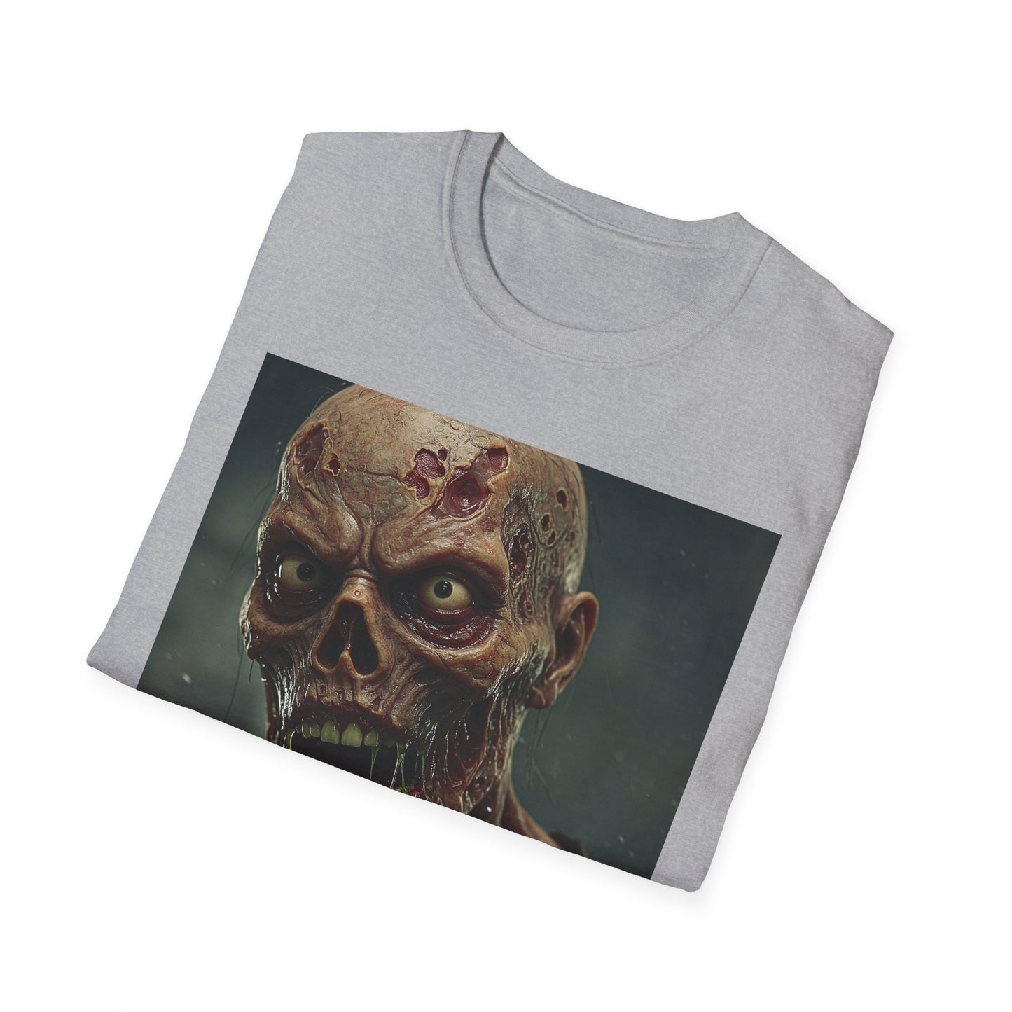 Apocalyptic Portrait Tee: A Vision of Decay