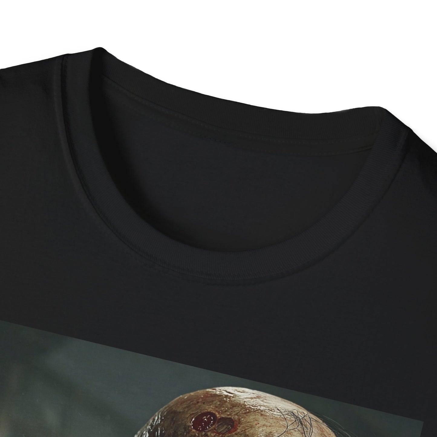 Unisex Softstyle T-Shirt with Zombie Design | Perfect for Halloween and Horror Fans