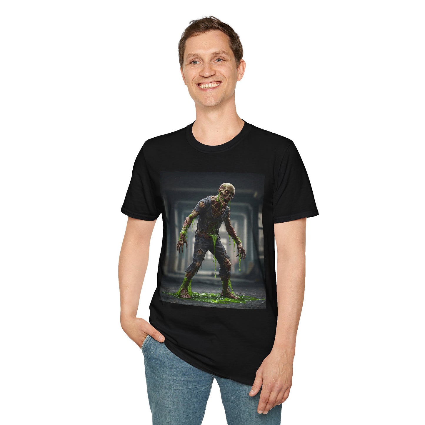 Zombie Apocalypse Unisex Graphic T-Shirt - Fun Horror Wear for Halloween and Parties