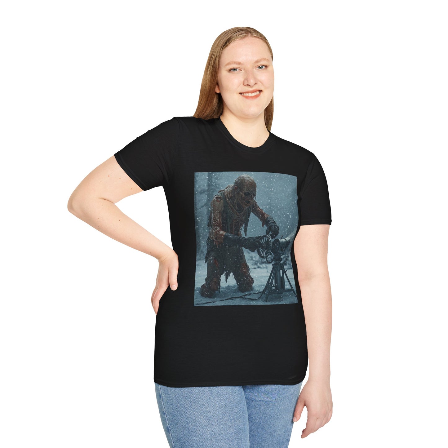 Unisex Softstyle T-Shirt | Snowy Scene Fan Tee