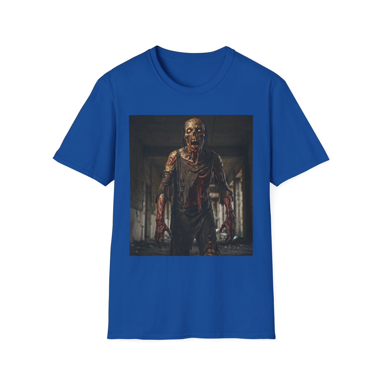 Apocalyptic Portrait Tee: A Vision of Decay