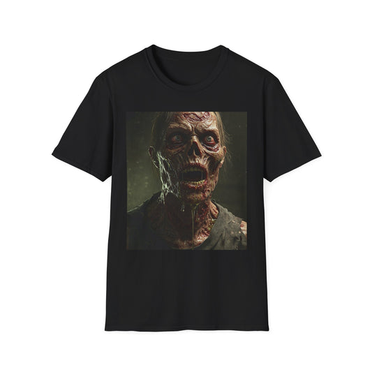 Apocalyptic Portrait Tee: A Vision of Decay