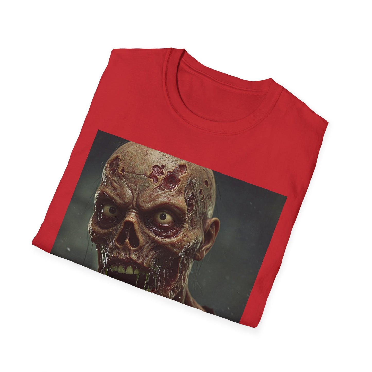 Zombie Graphic T-Shirt - Unisex Horror Tee for Halloween Fans