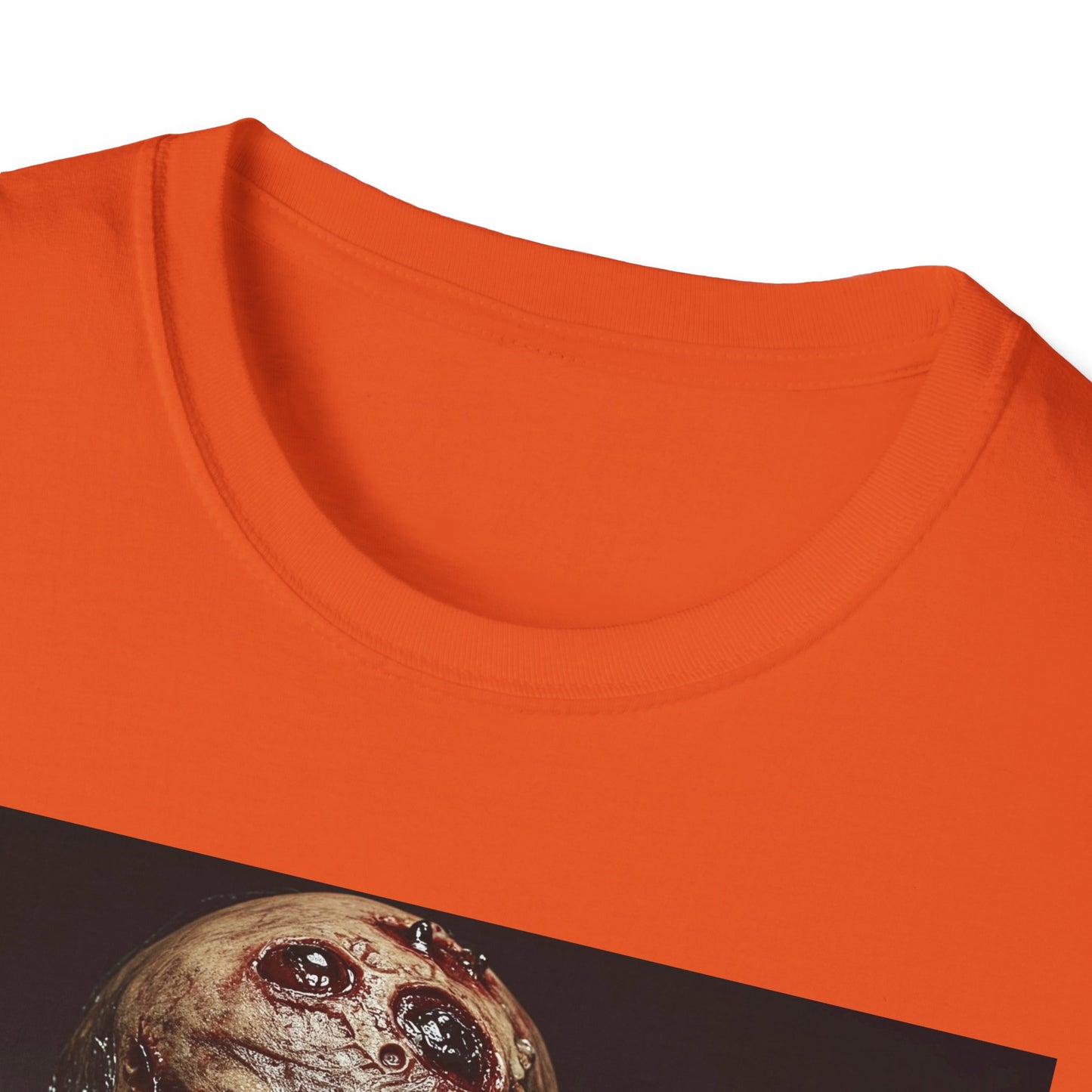 Apocalyptic Portrait Tee, bold, decaying zombie graphic