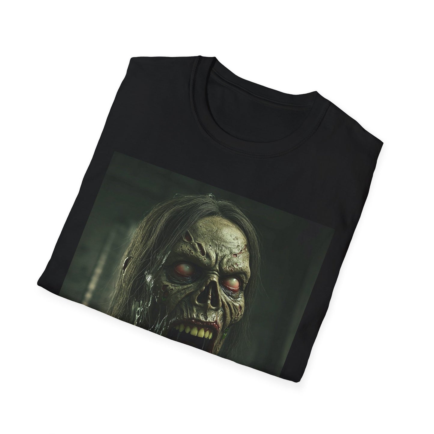 Apocalyptic Portrait Tee: A Vision of Decay