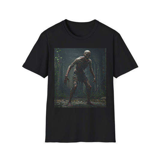 Horror Creature Unisex Softstyle T-Shirt - Spooky Graphic Tee